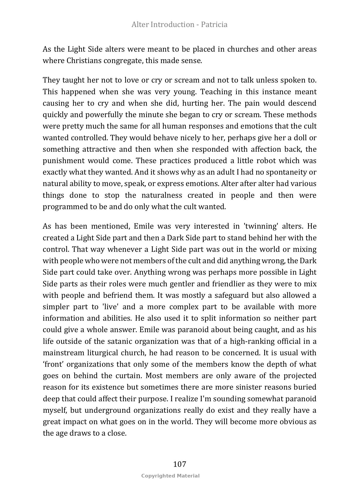 Page 107 of Through the Dark Corridors of Time